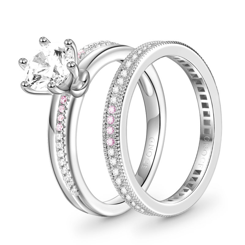 Clear Round Ring Set