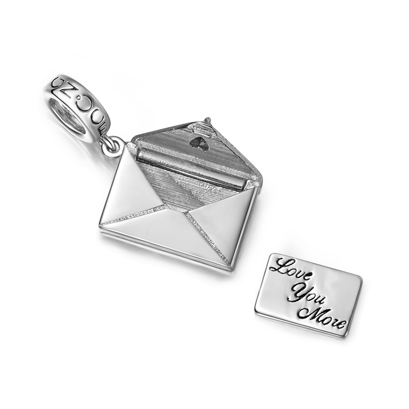 Envelope Engravable Pendant