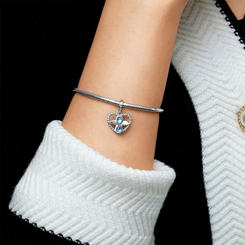 Infinite Love Heart Pendant