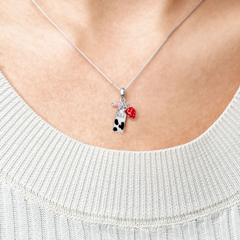 Milk & Strawberry Necklace