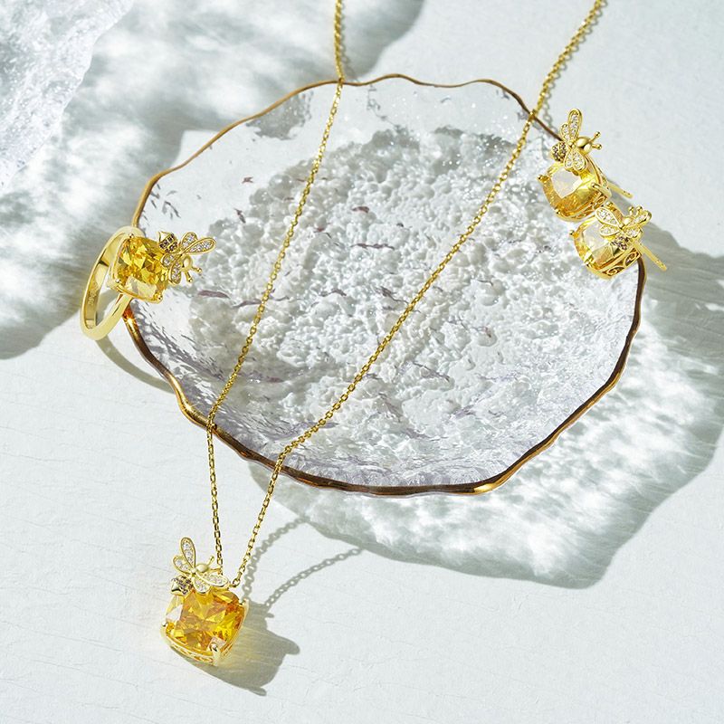 Honey Bee Necklace