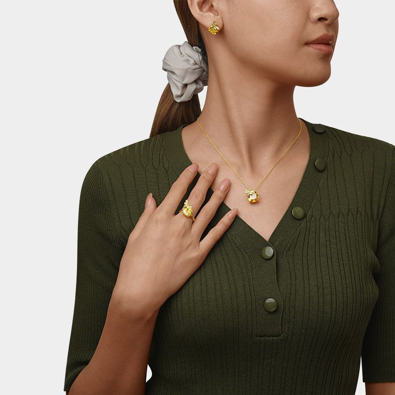 Honey Bee Necklace