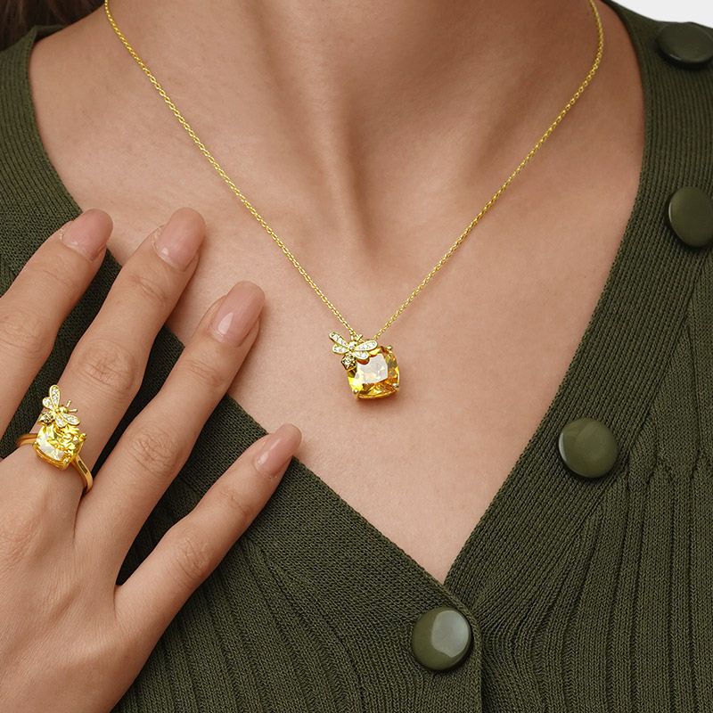 Honey Bee Necklace