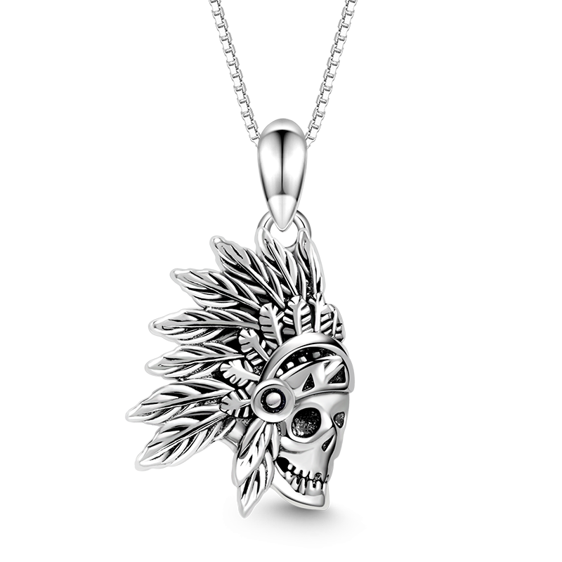 Indian Skull Necklace