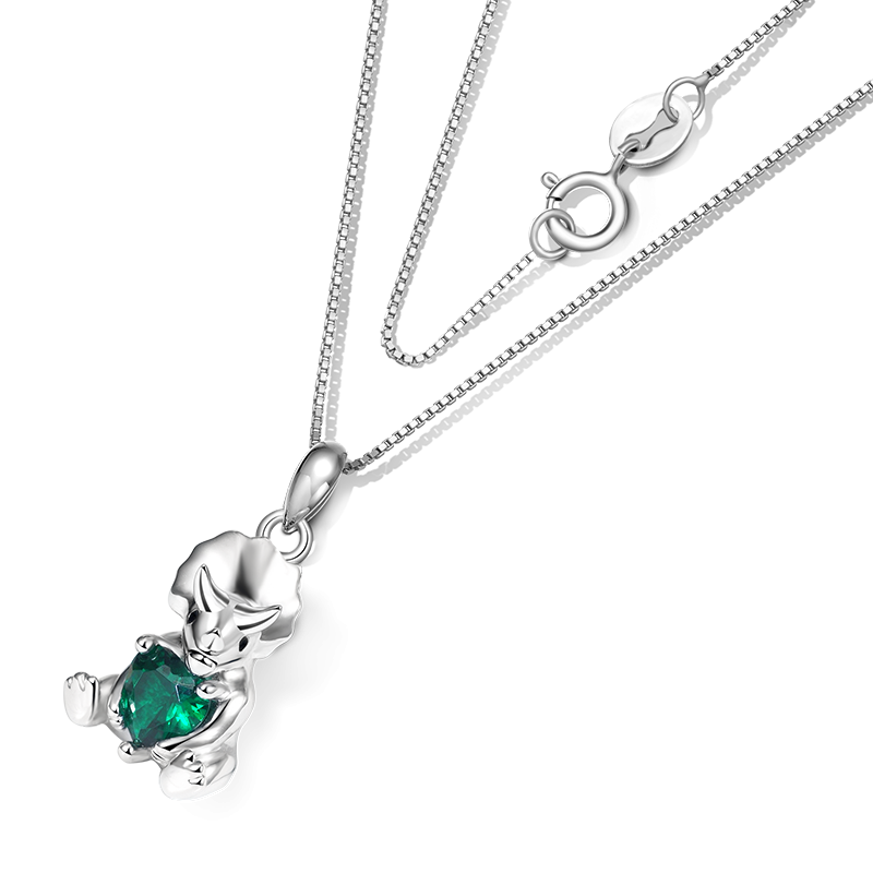 Triceratops Necklace