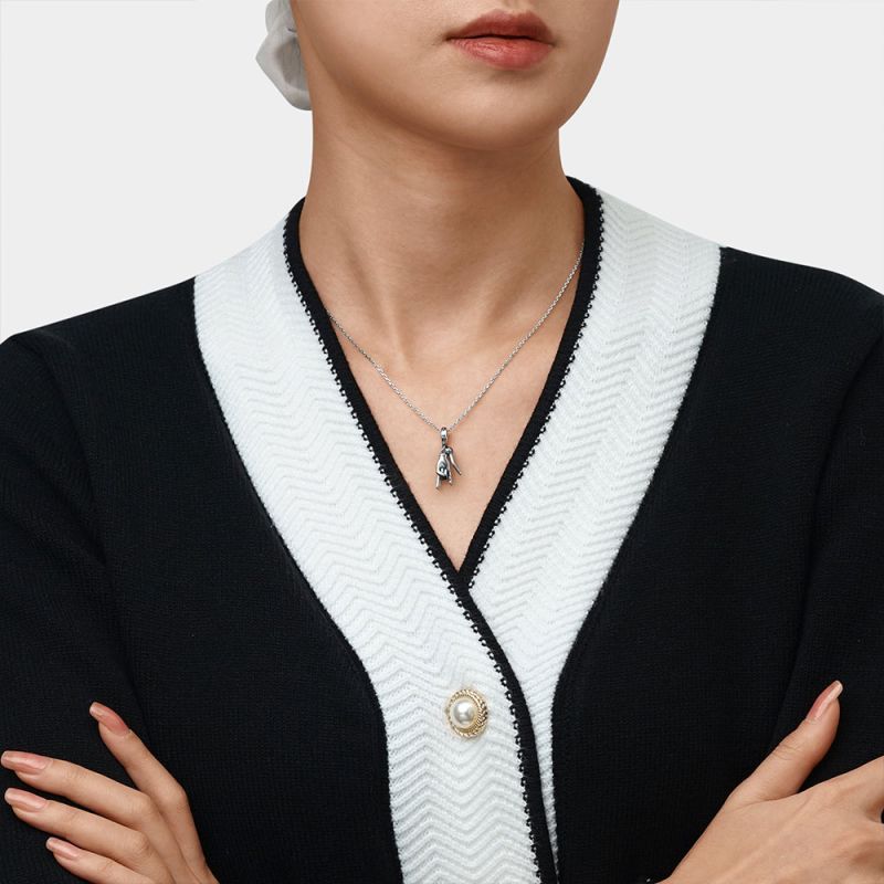Horn&Hand Sign Pendant