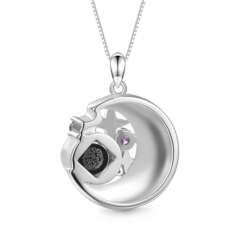 Projection I Love You Necklace