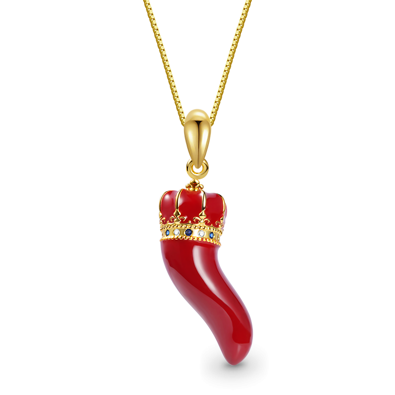 Lucky Horn Necklace