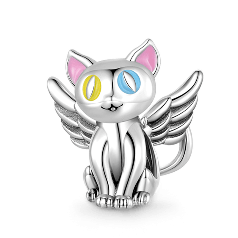 Angel Cat Charm