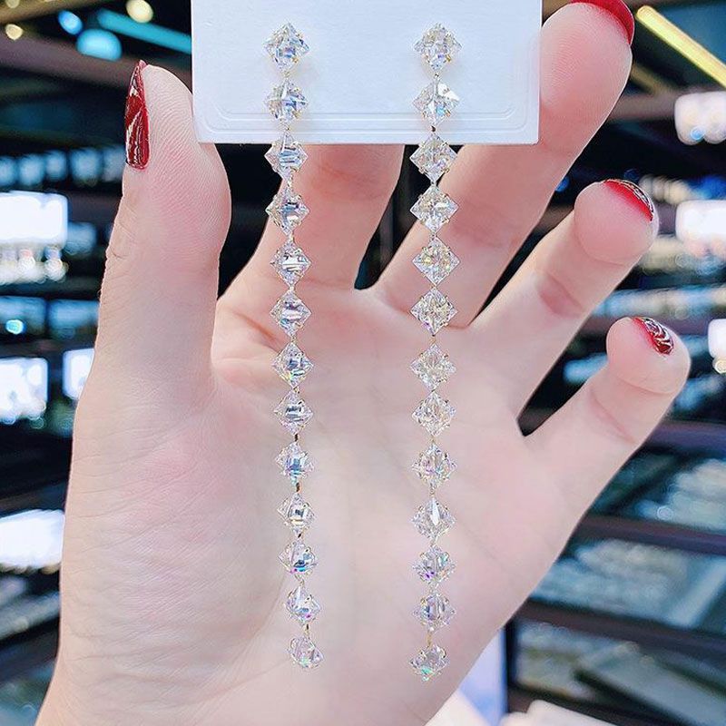 Long Dangle Earrings