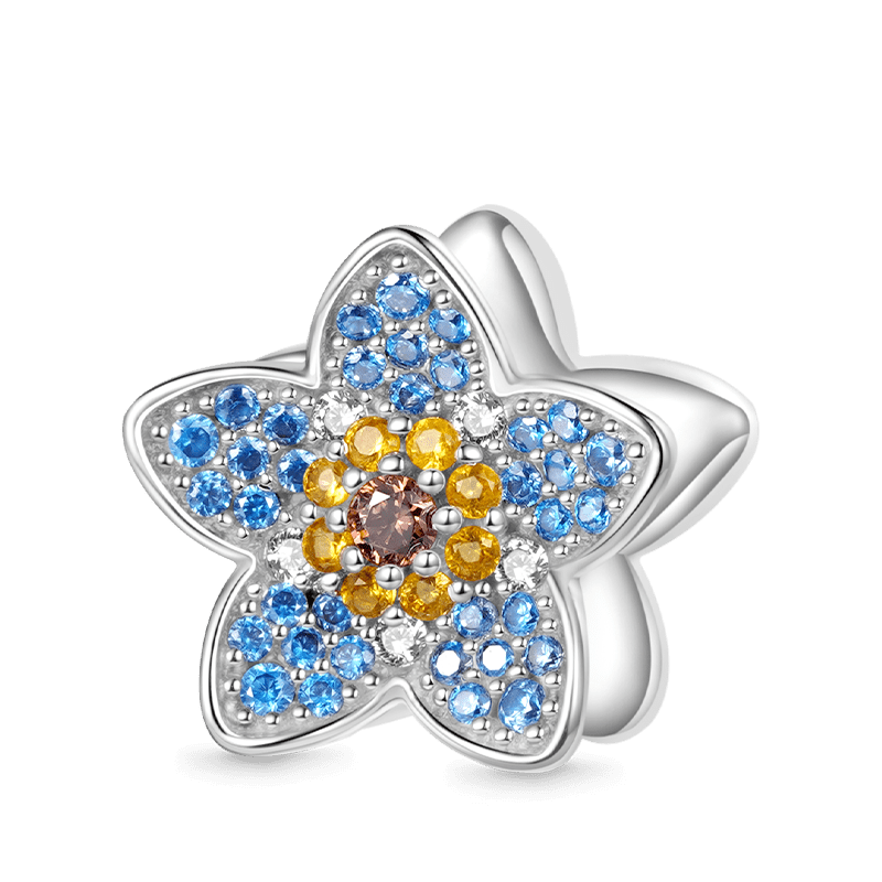 Forget-Me-Not Flower Charm