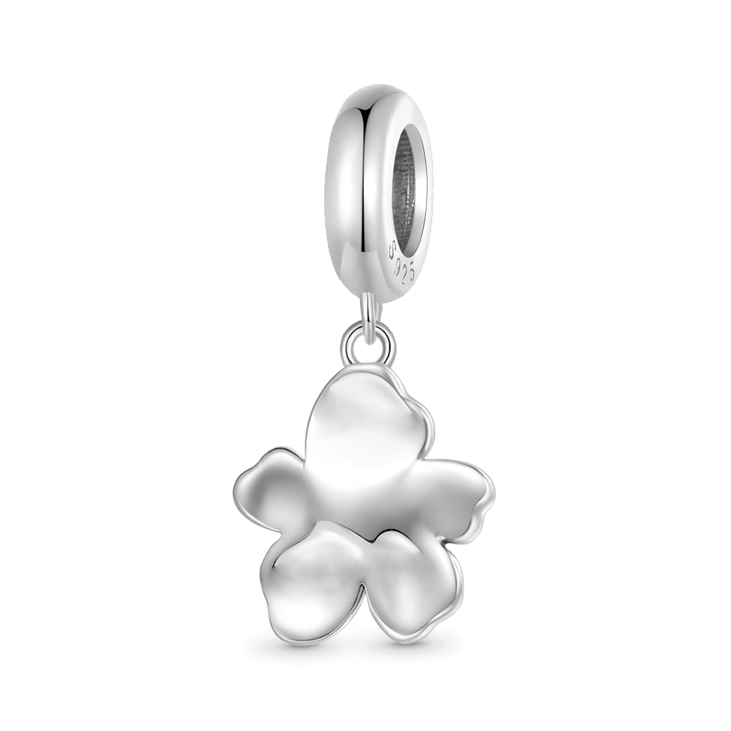 Purple Flower Pendant