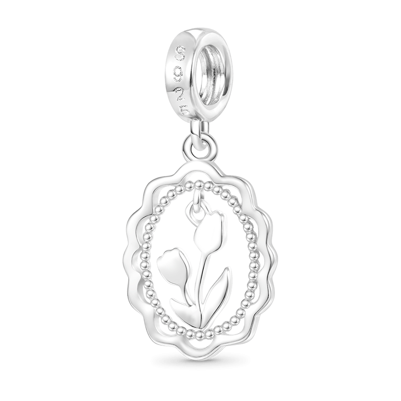 Tulip Picture Frame Pendant