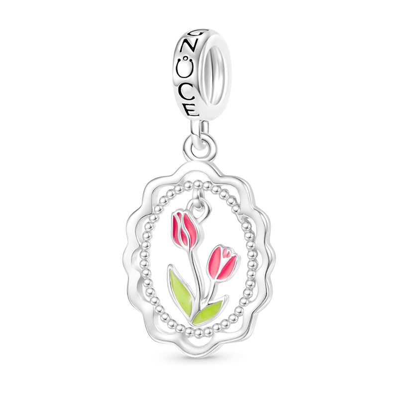 Tulip Picture Frame Pendant