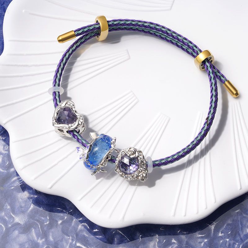 Blue Purple Basic Bracelet