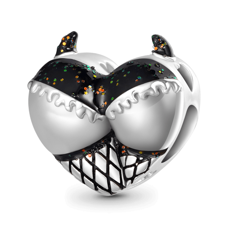 Devil Heart Charm