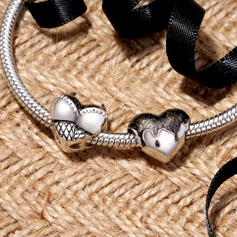 Devil Heart Charm