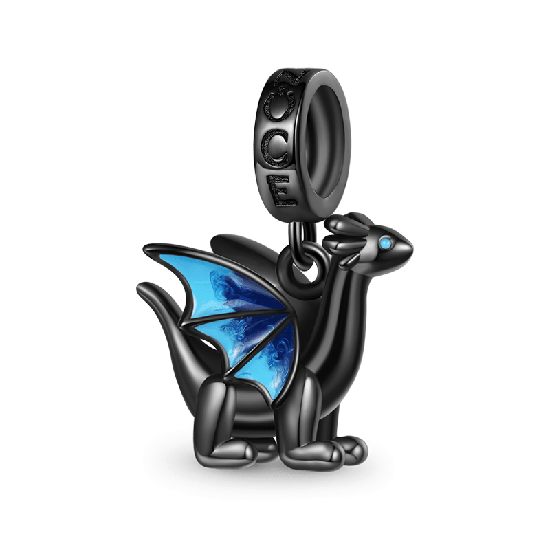 Little Black Dragon Pendant