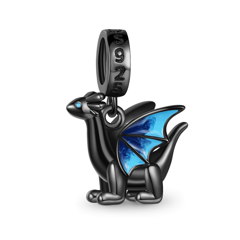 Little Black Dragon Pendant