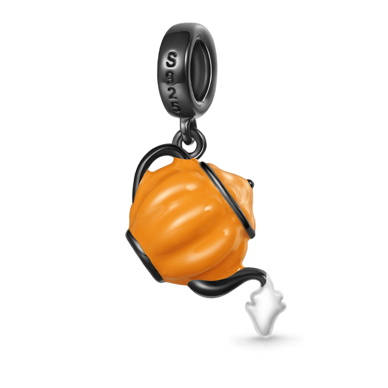 Pumpkin Coffee Pot Pendant