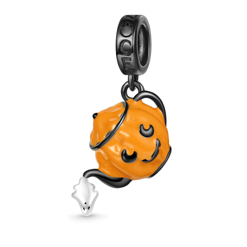 Pumpkin Coffee Pot Pendant