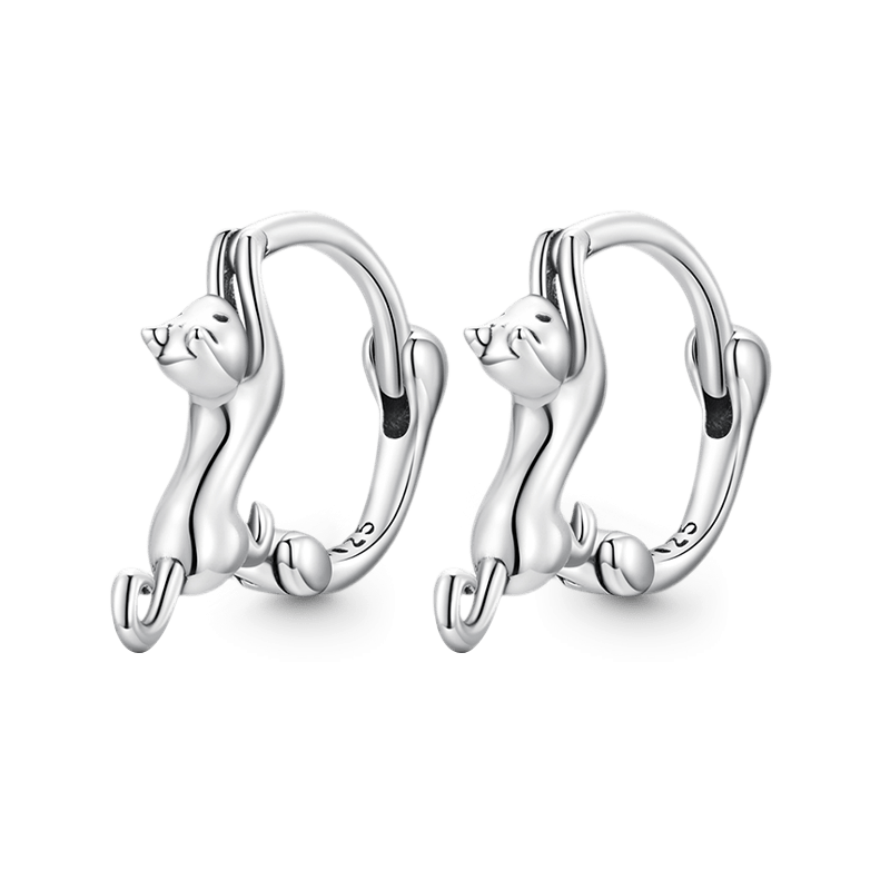 Lovely Cat Stud Earrings