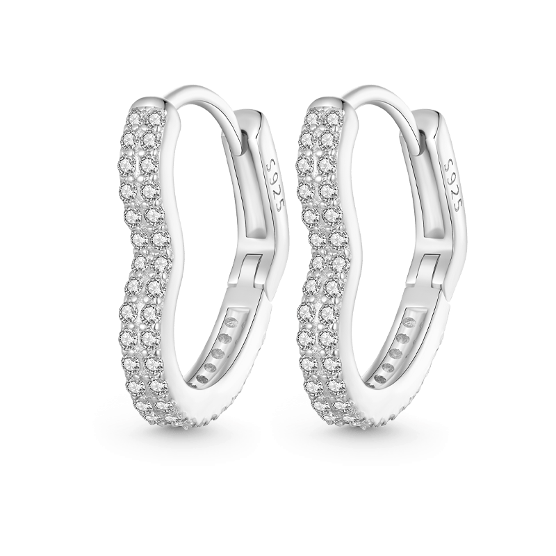Heart-Shaped Earrings