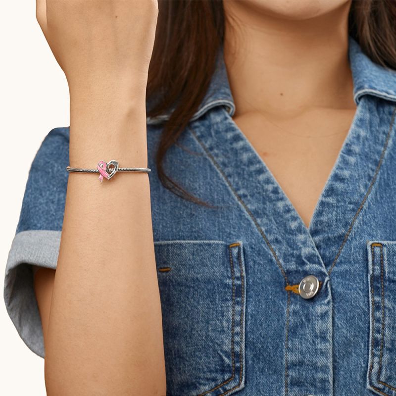 Breast Cancer Awareness Charm