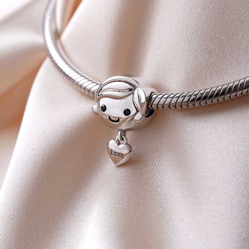 Love Boy Engravable Charm