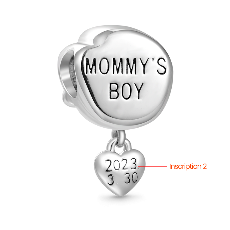 Love Boy Engravable Charm