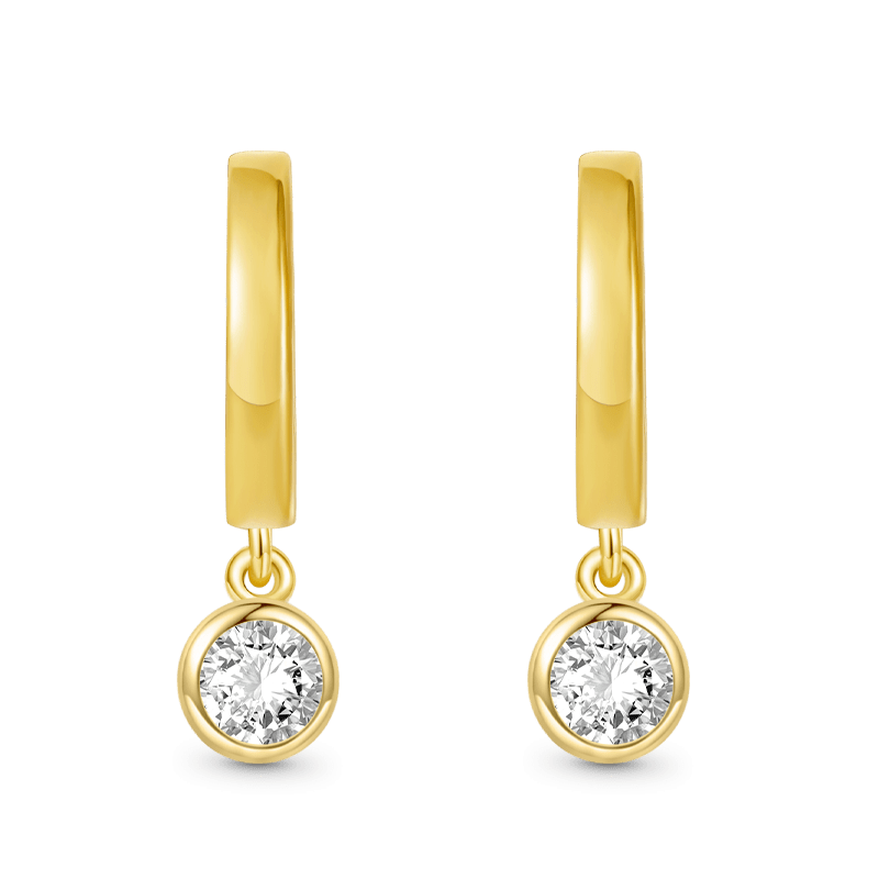 Diamond Drop Earrings