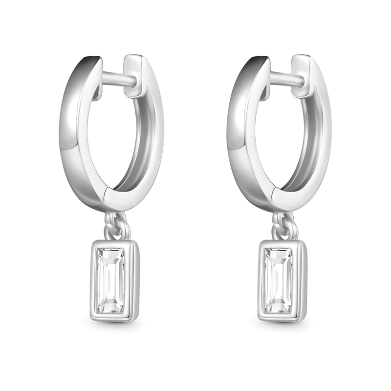 Square Drop Earrings