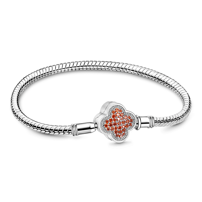 Red Lucky Clover Bracelet