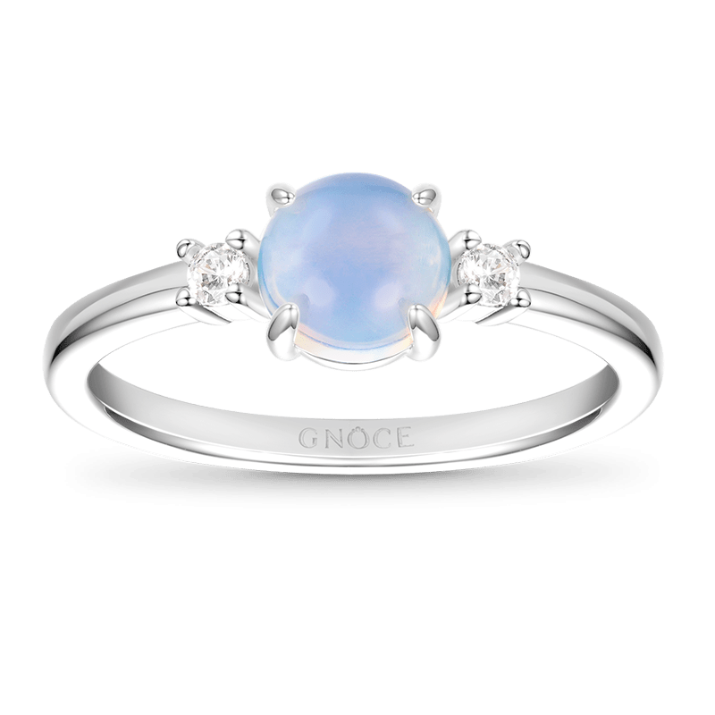 Moonstone Promise Ring