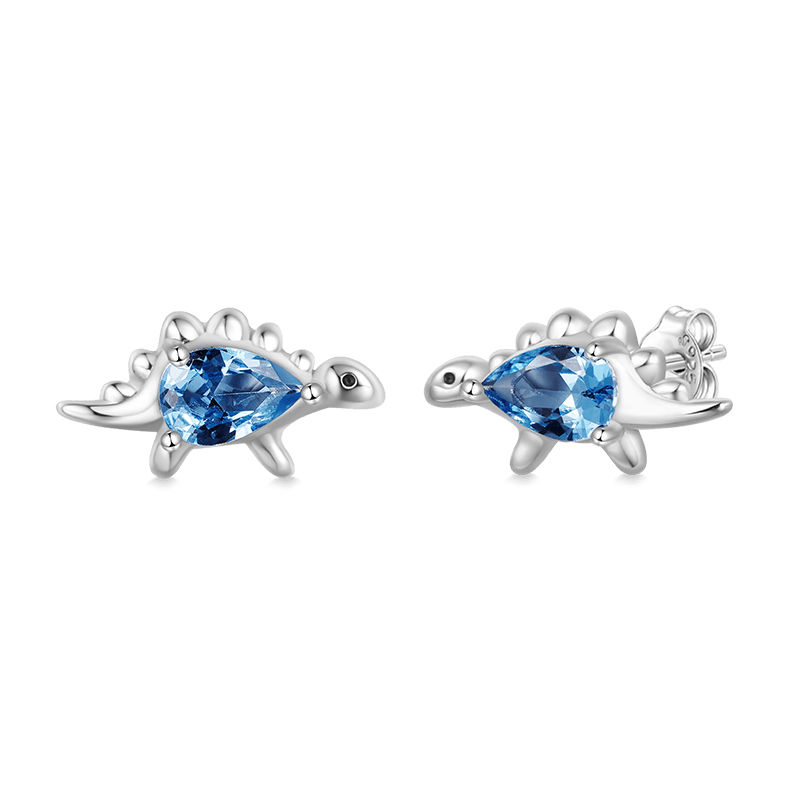 Stegosaurus Stud Earrings