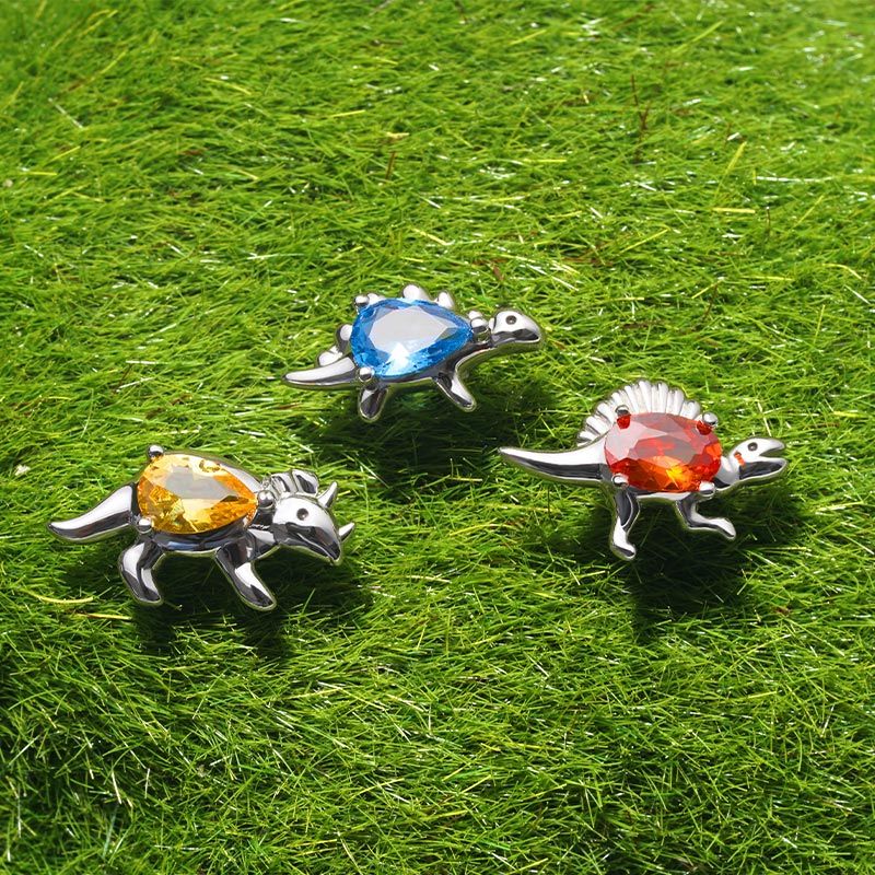 Stegosaurus Stud Earrings