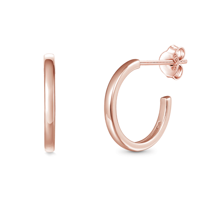 Flat Hoops Earrings