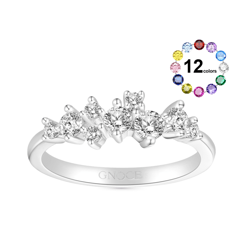 Diamond Cluster Ring