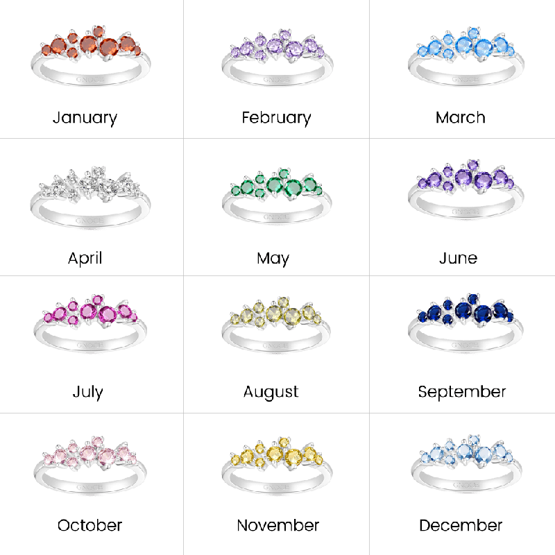 Diamond Cluster Ring