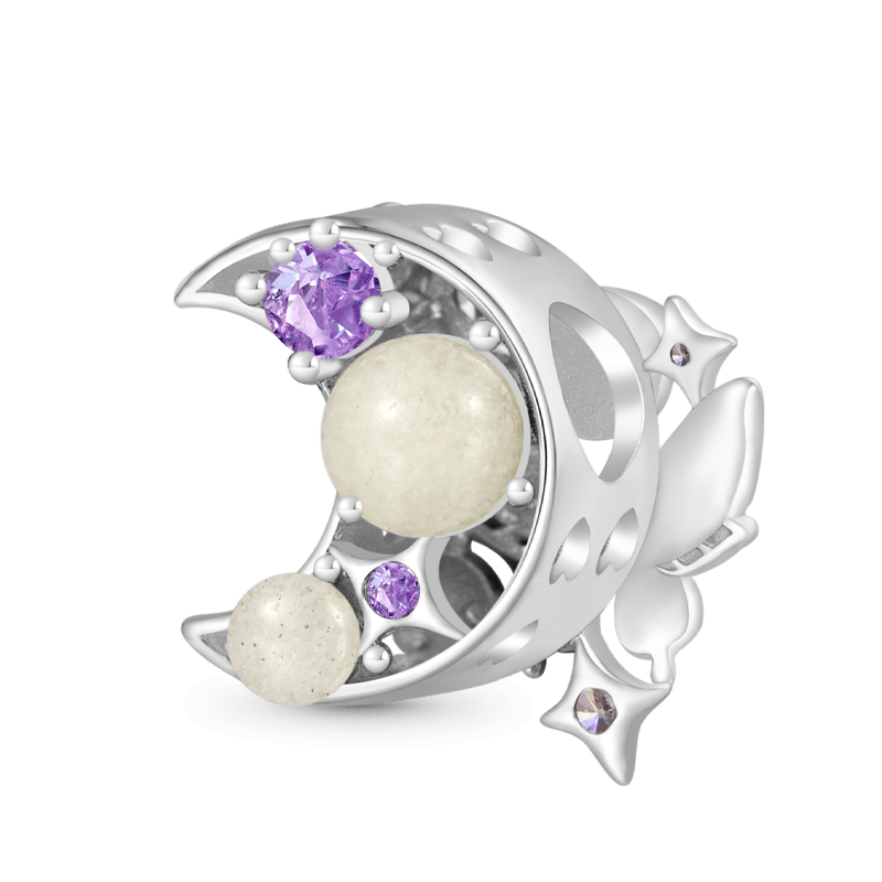 Moon Butterfly Charm