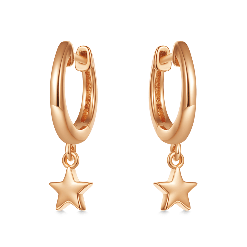 Star Dangling Earrings