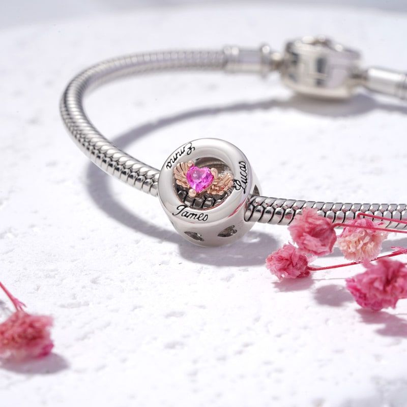 Wings of Love Charm
