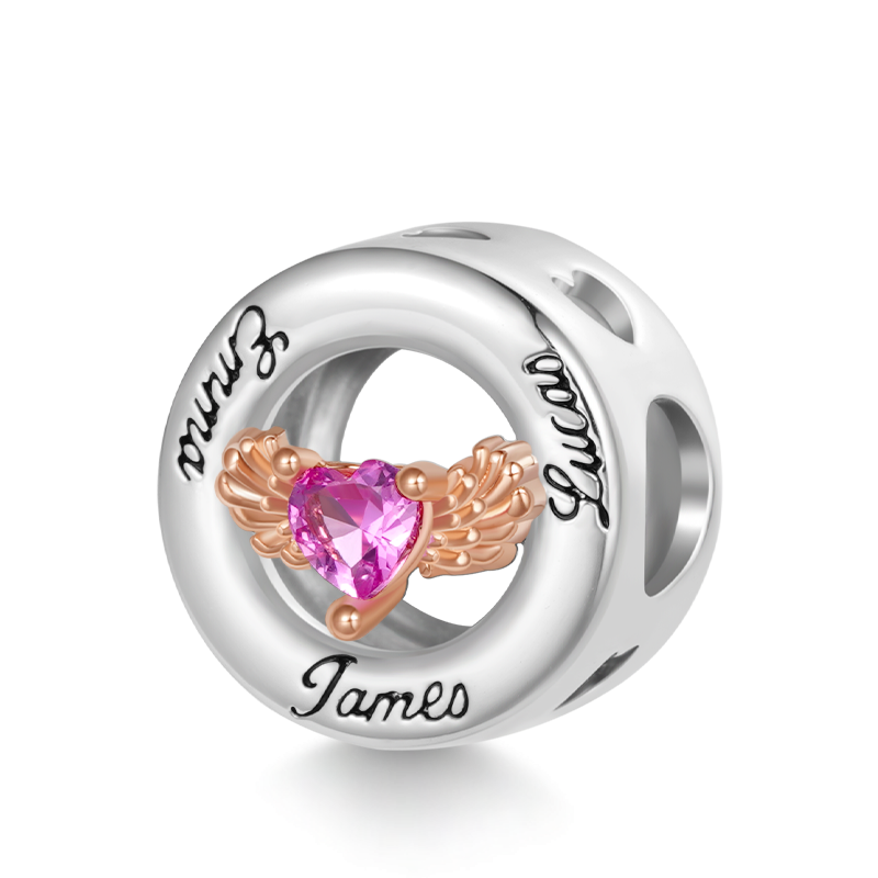 Wings of Love Charm