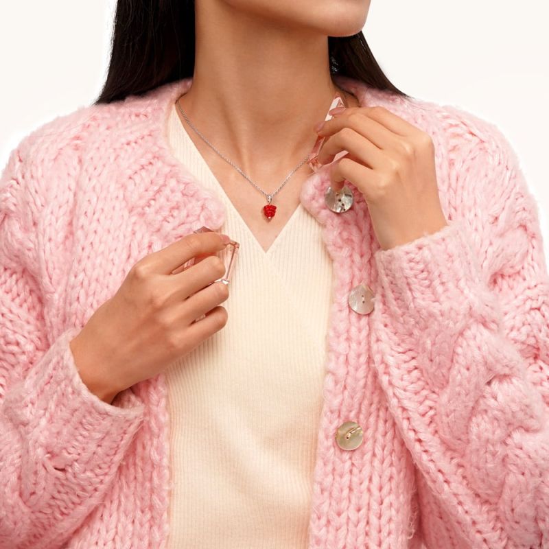 Red Raspberry Pendant