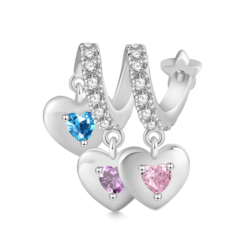 Three Hearts Family Pendant