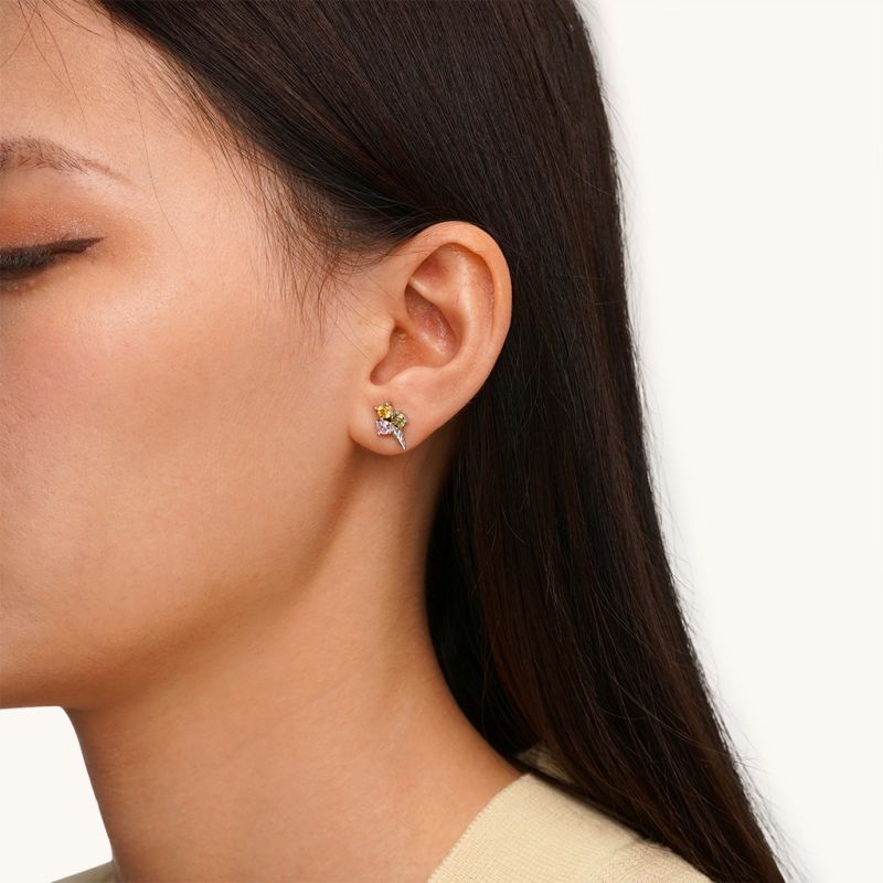 Ice Cream Cone Stud Earrings