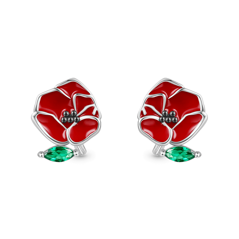 Poppy Stud Earrings