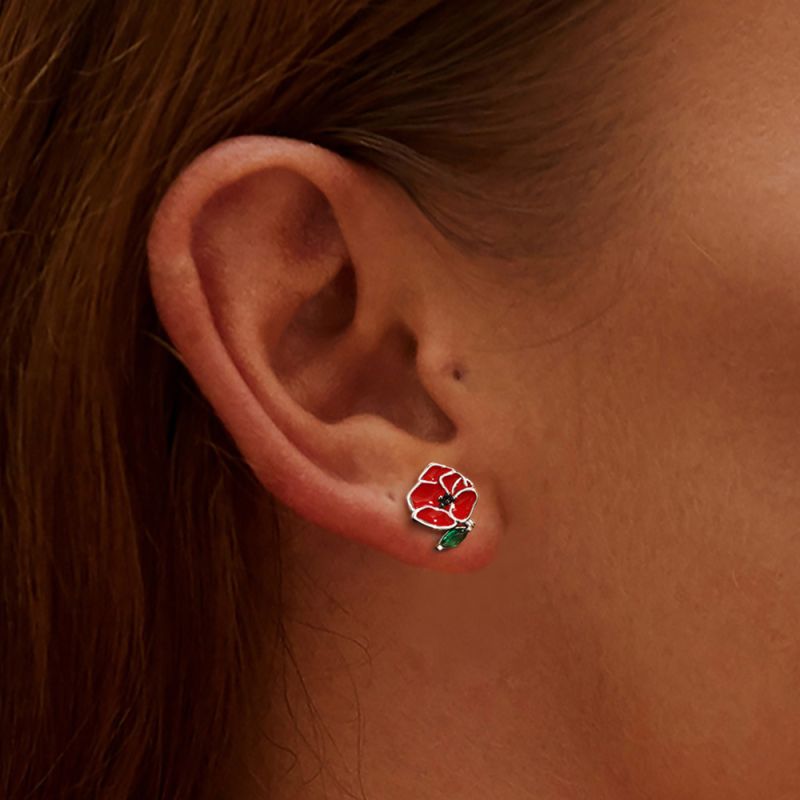 Poppy Stud Earrings