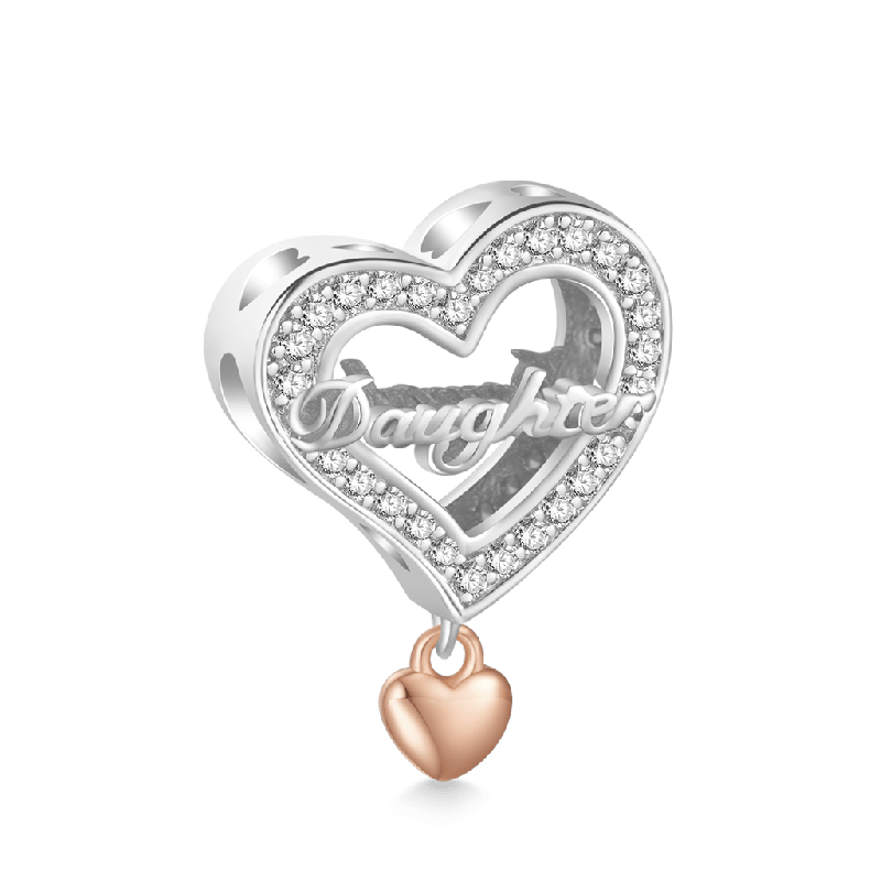 Daughters Heart Charm