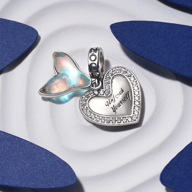 Love Fish Tail Pendant